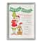 The Grinch Merry Merry 18" x 24" Dr. Seuss White Framed Print